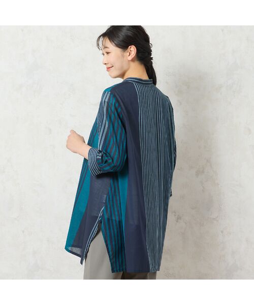 missel / ミゼール シャツ・ブラウス | 【洗える・綿100%】ビッグストライプシャツ | 詳細12