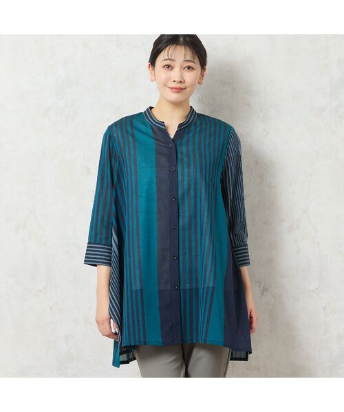 missel / ミゼール シャツ・ブラウス | 【洗える・綿100%】ビッグストライプシャツ | 詳細13
