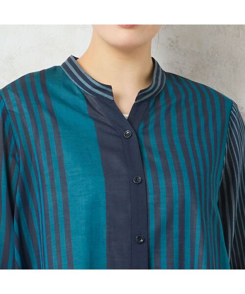 missel / ミゼール シャツ・ブラウス | 【洗える・綿100%】ビッグストライプシャツ | 詳細14