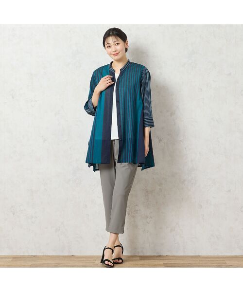 missel / ミゼール シャツ・ブラウス | 【洗える・綿100%】ビッグストライプシャツ | 詳細18