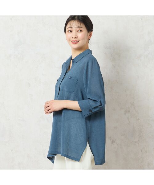 missel / ミゼール シャツ・ブラウス | 【洗える・接触冷感】スキッパーブラウス | 詳細2