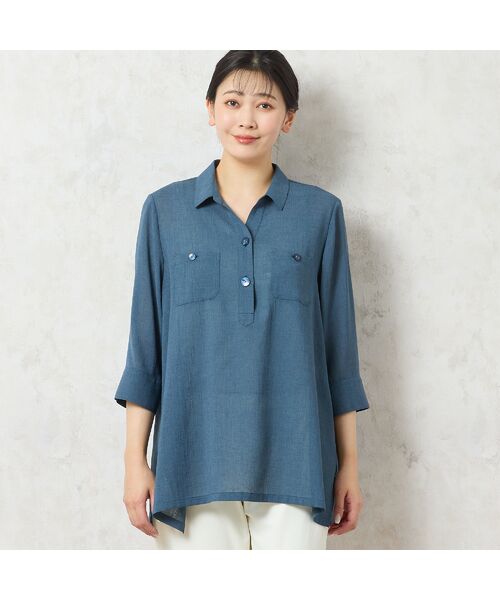 missel / ミゼール シャツ・ブラウス | 【洗える・接触冷感】スキッパーブラウス | 詳細3