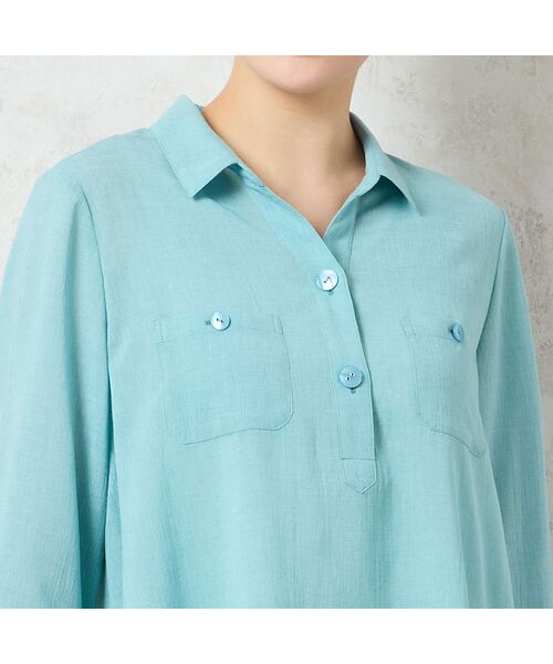 missel / ミゼール シャツ・ブラウス | 【洗える・接触冷感】スキッパーブラウス | 詳細10