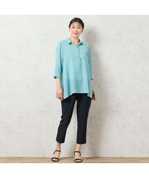 missel / ミゼール シャツ・ブラウス | 【洗える・接触冷感】スキッパーブラウス | 詳細13