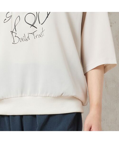 missel / ミゼール カットソー | 【洗える】フェイスプリントプルオーバー | 詳細6