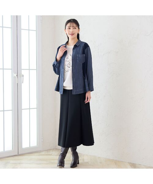 missel / ミゼール カットソー | 【洗える】フェイスプリントプルオーバー | 詳細9