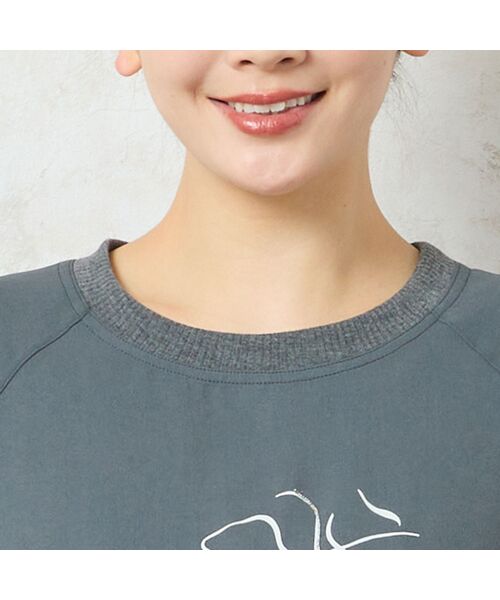 missel / ミゼール カットソー | 【洗える】フェイスプリントプルオーバー | 詳細15