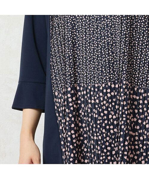 missel / ミゼール カットソー | 【洗える・3L/4Lサイズあり】ドットプリーツチュニック | 詳細3