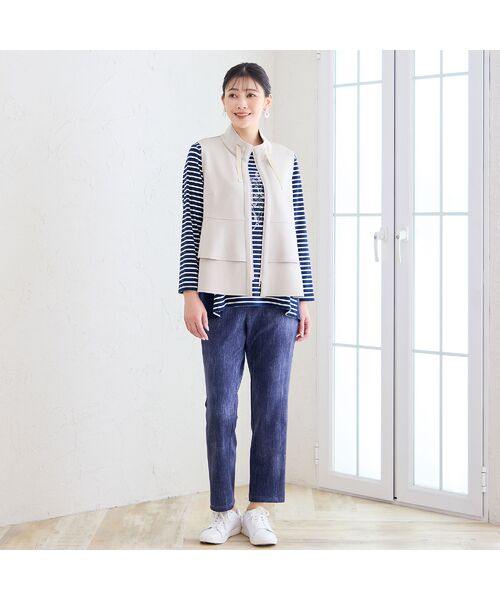 missel / ミゼール ベスト | 【洗える】フリルデザインベスト | 詳細5