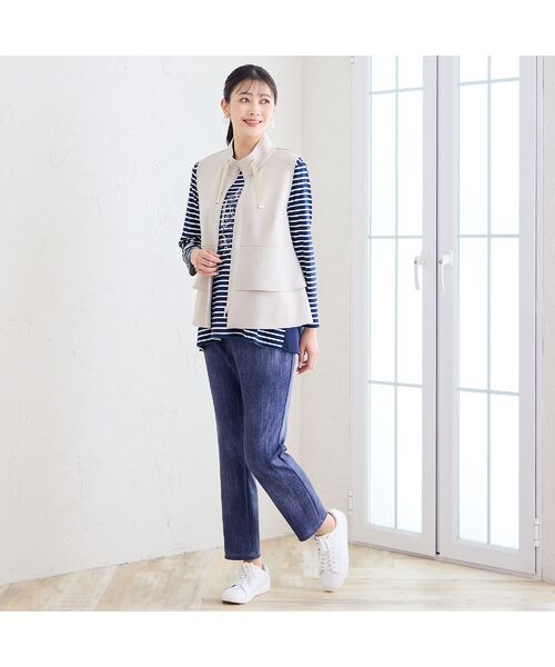 missel / ミゼール ベスト | 【洗える】フリルデザインベスト | 詳細6