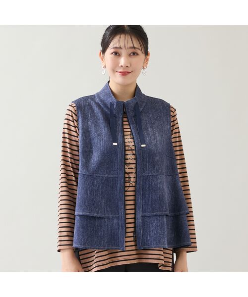 missel / ミゼール ベスト | 【洗える】フリルデザインベスト | 詳細7