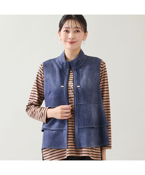 missel / ミゼール ベスト | 【洗える】フリルデザインベスト | 詳細8