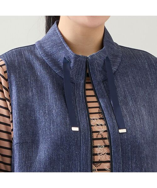 missel / ミゼール ベスト | 【洗える】フリルデザインベスト | 詳細9