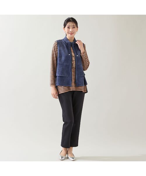 missel / ミゼール ベスト | 【洗える】フリルデザインベスト | 詳細12