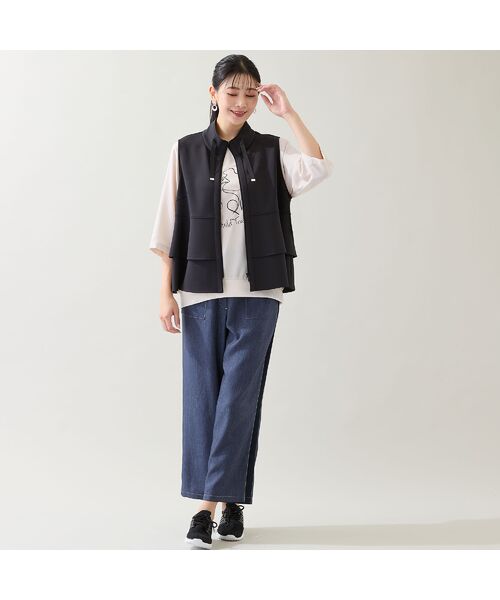 missel / ミゼール ベスト | 【洗える】フリルデザインベスト | 詳細15