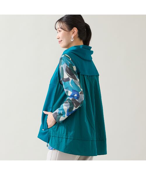 missel / ミゼール ベスト | バックタフタ ジップアップベスト | 詳細10