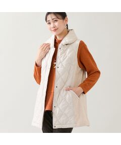 missel / ミゼール ベスト | 【3L/4Lサイズあり】キルティングベスト