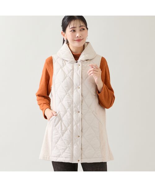 missel / ミゼール ベスト | 【3L/4Lサイズあり】キルティングベスト | 詳細2