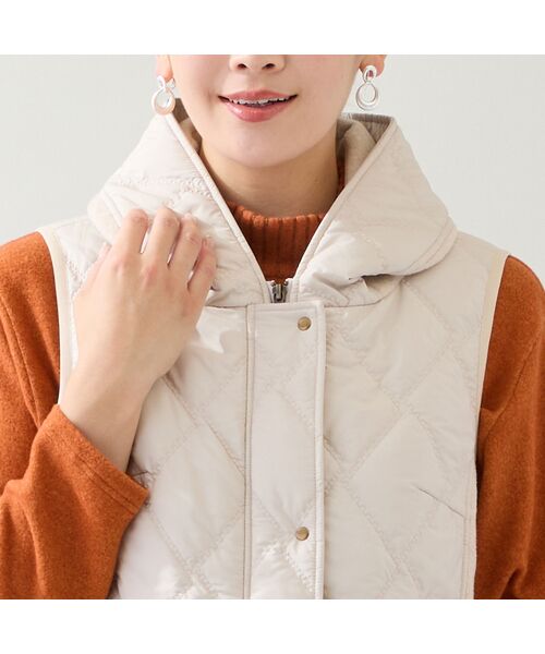 missel / ミゼール ベスト | 【3L/4Lサイズあり】キルティングベスト | 詳細3