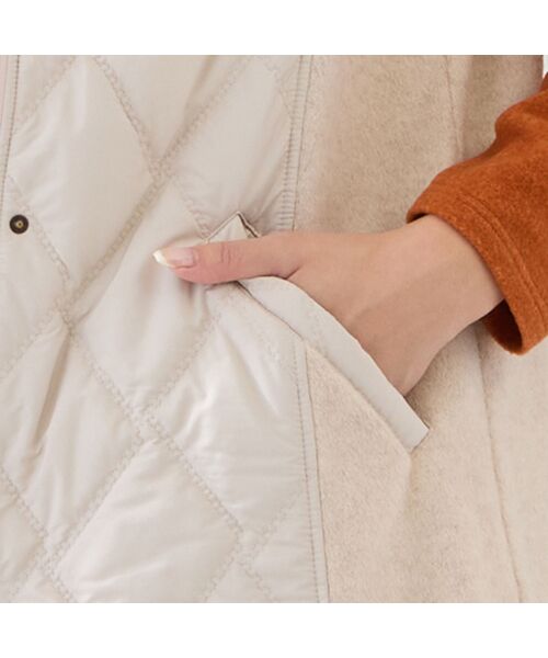 missel / ミゼール ベスト | 【3L/4Lサイズあり】キルティングベスト | 詳細4