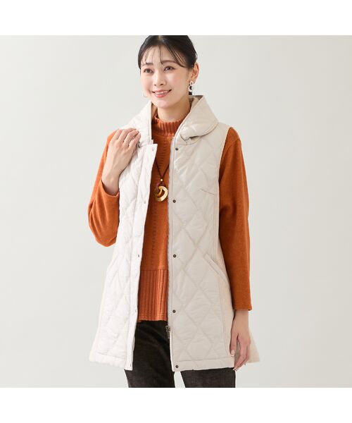 missel / ミゼール ベスト | 【3L/4Lサイズあり】キルティングベスト | 詳細6