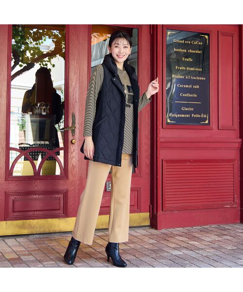 missel / ミゼール ベスト | 【3L/4Lサイズあり】キルティングベスト | 詳細14