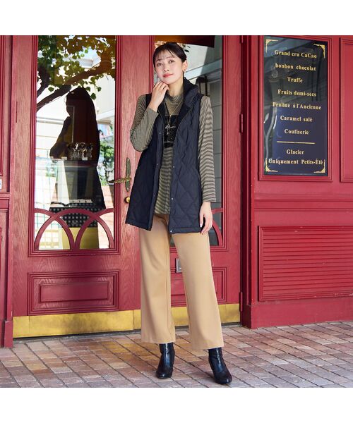 missel / ミゼール ベスト | 【3L/4Lサイズあり】キルティングベスト | 詳細15