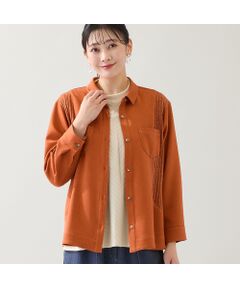 missel / ミゼール シャツ・ブラウス | 【洗える】リブ使いシャツ