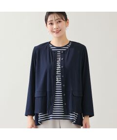 missel / ミゼール カーディガン・ボレロ | 【洗える】ペプラムカーディガン