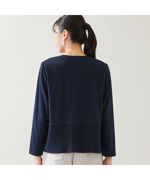 missel / ミゼール カーディガン・ボレロ | 【洗える】ペプラムカーディガン | 詳細1