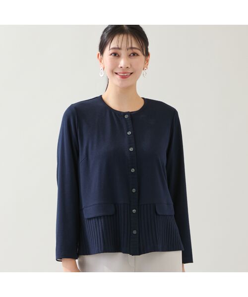 missel / ミゼール カーディガン・ボレロ | 【洗える】ペプラムカーディガン | 詳細2