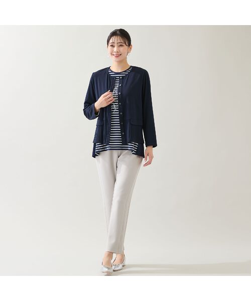 missel / ミゼール カーディガン・ボレロ | 【洗える】ペプラムカーディガン | 詳細3
