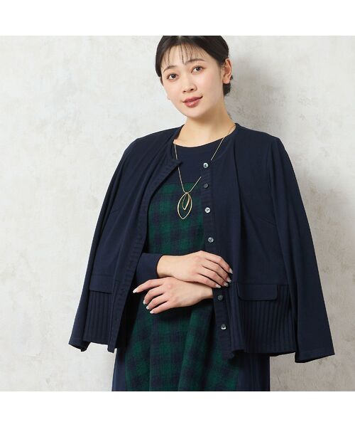 missel / ミゼール カーディガン・ボレロ | 【洗える】ペプラムカーディガン | 詳細5