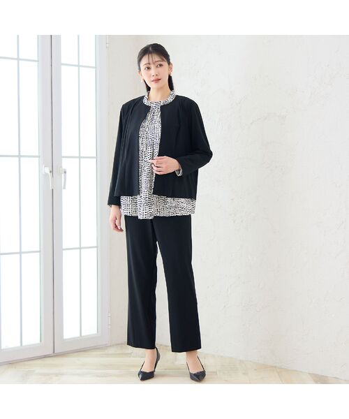 missel / ミゼール シャツ・ブラウス | 【洗える】ドット柄ギャザーブラウス | 詳細8