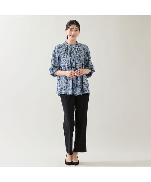 missel / ミゼール シャツ・ブラウス | 【洗える】ドット柄ギャザーブラウス | 詳細15