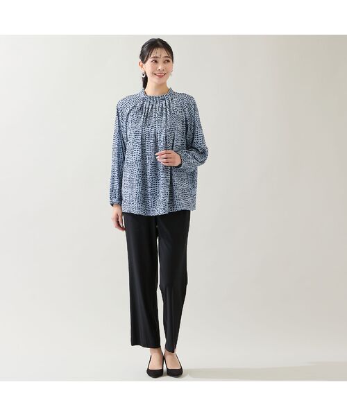 missel / ミゼール シャツ・ブラウス | 【洗える】ドット柄ギャザーブラウス | 詳細17