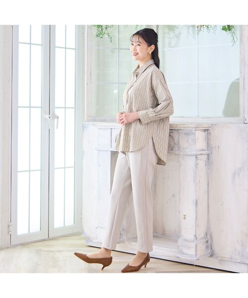 missel / ミゼール シャツ・ブラウス | 【洗える】カラーストライプシャツ | 詳細5