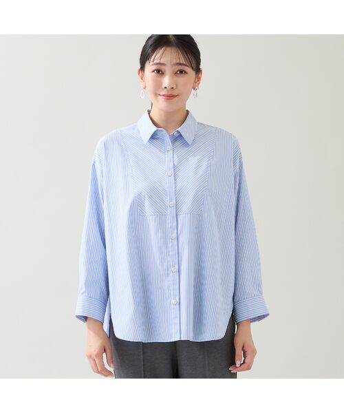 missel / ミゼール シャツ・ブラウス | 【洗える】カラーストライプシャツ | 詳細12