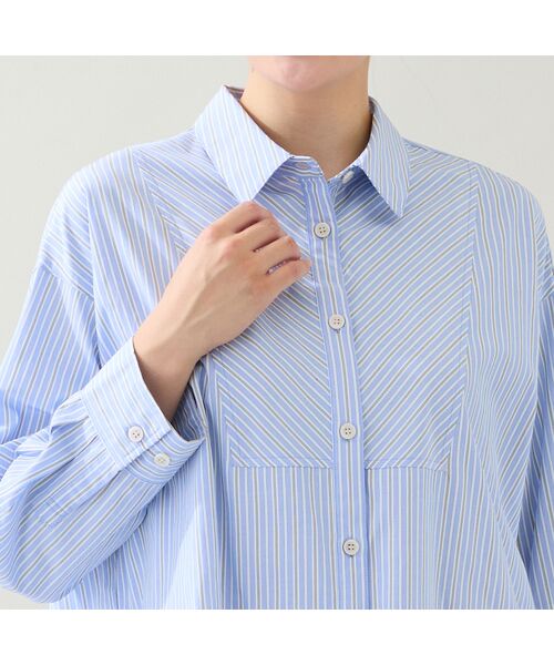 missel / ミゼール シャツ・ブラウス | 【洗える】カラーストライプシャツ | 詳細13