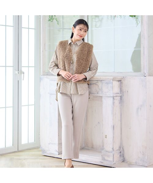 missel / ミゼール その他パンツ | 【洗える・3L/4Lサイズあり】快適ストレッチパンツ | 詳細6