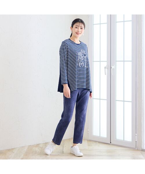 missel / ミゼール その他パンツ | 【洗える・3L/4Lサイズあり】快適ストレッチパンツ | 詳細8