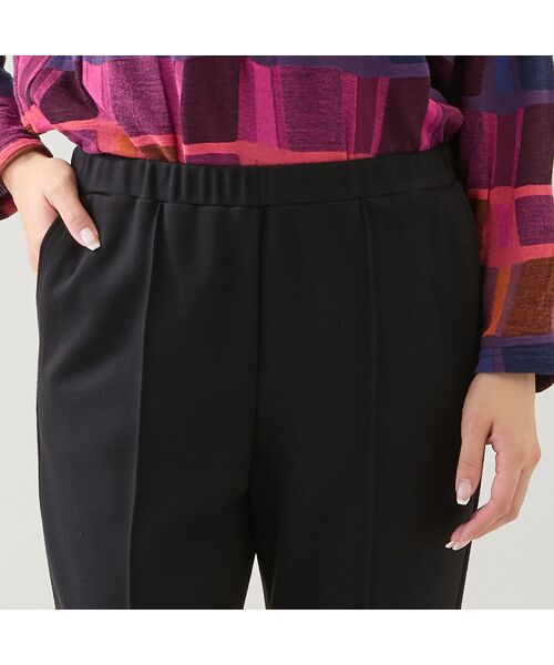 missel / ミゼール その他パンツ | 【保温性・洗える・3L/4Lサイズあり】ピンタックストレートパンツ | 詳細11