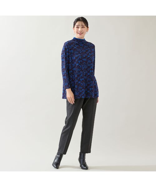 missel / ミゼール その他パンツ | 【あったか素材・洗える・3L/4Lサイズあり】両面起毛ピンタックパンツ | 詳細9