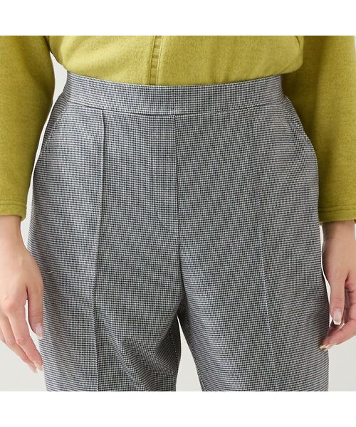 missel / ミゼール その他パンツ | 【あったか素材・洗える・3L/4Lサイズあり】両面起毛ピンタックパンツ | 詳細12