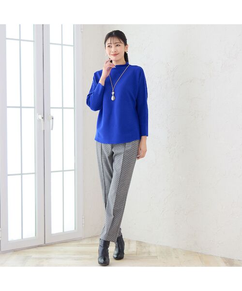 missel / ミゼール その他パンツ | 【あったか素材・洗える・3L/4Lサイズあり】両面起毛ピンタックパンツ | 詳細15