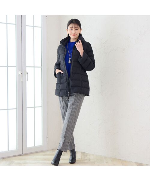 missel / ミゼール その他パンツ | 【あったか素材・洗える・3L/4Lサイズあり】両面起毛ピンタックパンツ | 詳細16