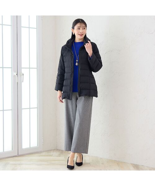 missel / ミゼール ショート・ハーフ・半端丈パンツ | 【あったか素材・洗える・3L/4Lサイズあり】両面起毛セミワイドパンツ | 詳細18