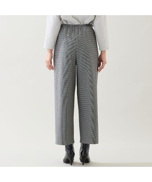 missel / ミゼール ショート・ハーフ・半端丈パンツ | 【あったか素材・洗える・3L/4Lサイズあり】両面起毛セミワイドパンツ | 詳細9