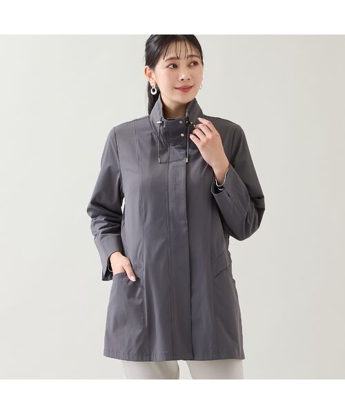 missel / ミゼール その他アウター | 【快適ストレッチ・3L/4Lサイズあり】フード内蔵 ライトジャケット | 詳細2