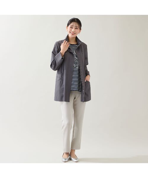 missel / ミゼール その他アウター | 【快適ストレッチ・3L/4Lサイズあり】フード内蔵 ライトジャケット | 詳細8